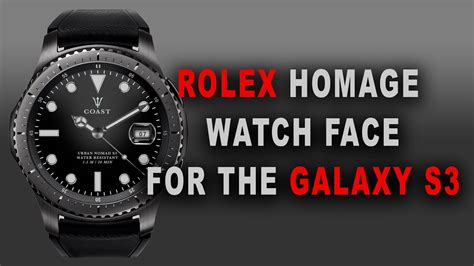 gear s3 frontier rolex face|samsung gear s3 custom Rolex.